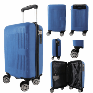T-HC-US-1631 ROYAL BLUE RYANAIR TRAVEL TROLLEY SUITCASE