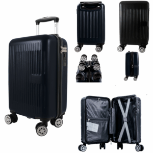 T-HC-US-1631 BLACK RYAN AIR CABIN-SIZE TROLLEY SUITCASE