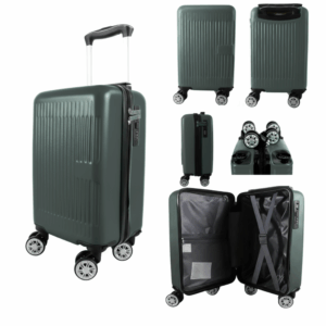 T-HC-US-1631 DARK GREEN RYANAIR CABIN-SIZED TROLLEY SUITCASE