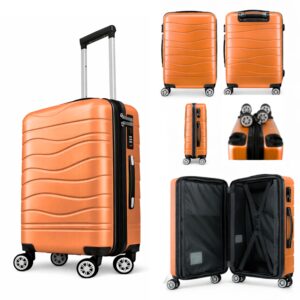 T-HC-US-1826 ORANGE EASYJET TRAVEL CABIN TROLLEY SUITCASE