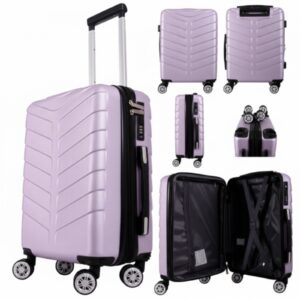 T-HC-US-1826 PURPLE CABIN-SIZE EASYJET UNDERSEAT TRAVEL TROLLEY (Copy)