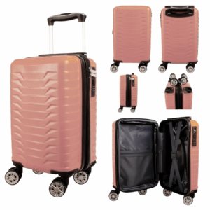T-HC-US-1627 ROSE GOLD 15.7'' UNDER-SEAT CABIN-SIZE TROLLEY