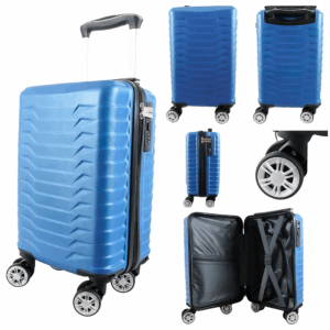 T-HC-US-1627 ROYAL BLUE RYAN AIR CABIN-SIZED TROLLEY SUITCASE
