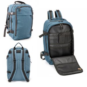 BP-R-120 PEACOCK BLUE RYANAIR UNDERSEAT CABIN-FRIENDLY RUCKSACK