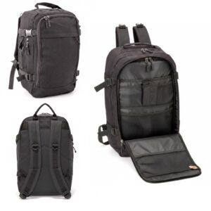 BP-R-120 BLACK RYANAIR UNDERSEAT CABIN-FRIENDLY RUCKSACK