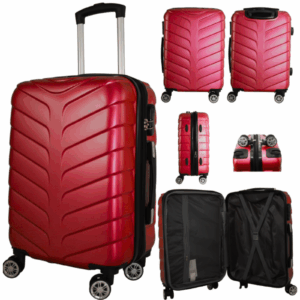 T-HC-CABIN-2025 BURGUNDY TRAVEL TROLLEY