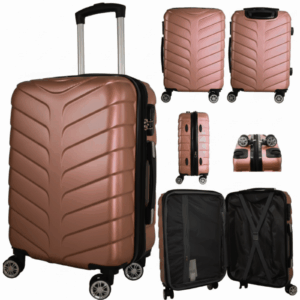 T-HC-CABIN-2025 ROSE GOLD TRAVEL TROLLEY