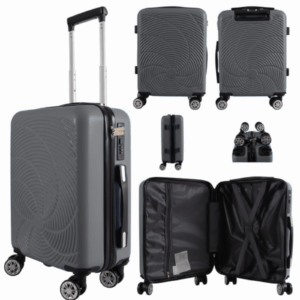T-HC-US-1833 DARK GREY EASYJET TRAVEL CABIN TROLLEY SUITCASE