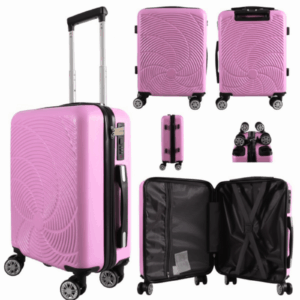 T-HC-US-1833 PINK EASYJET TRAVEL CABIN TROLLEY SUITCASE