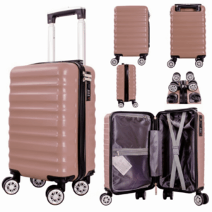 T-HC-US-1628 ROSE GOLD 15.7'' UNDER-SEAT CABIN-SIZE TROLLEY