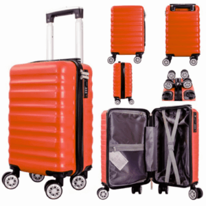 T-HC-US-1628 ORANGE RYAN AIR CABIN-SIZED TROLLEY SUITCASE