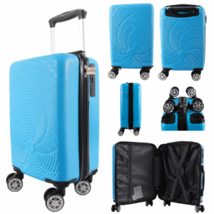 T-HC-US-1633 BLUE RYAN AIR CABIN-SIZED TROLLEY SUITCASE