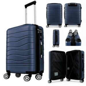 T-HC-US-1826 NAVY EASYJET TRAVEL CABIN TROLLEY SUITCASE