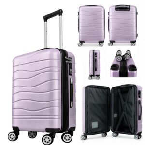 T-HC-US-1826 PURPLE CABIN-SIZE EASYJET UNDERSEAT TRAVEL TROLLEY