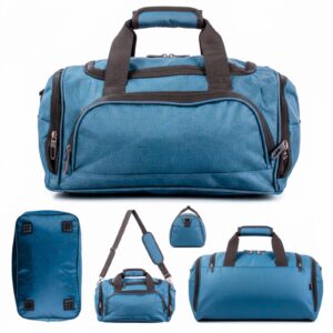 TB-CABIN-US-R-02 PEACOCK BLU RYANAIR UNDERSEAT HOLDALL CABIN BAG