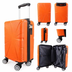 T-HC-US-1629 ORANGE RYANAIR CABIN-SIZED TROLLEY SUITCASE