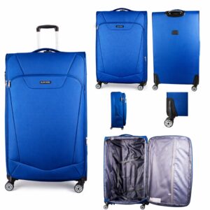 T-SC-02 NAVY BLUE 32'' TRAVEL TROLLEY SUITCASE