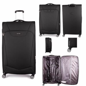 T-SC-02 BLACK 32'' TRAVEL TROLLEY SUITCASE