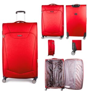 T-SC-02 MAROON 32'' TRAVEL TROLLEY SUITCASE