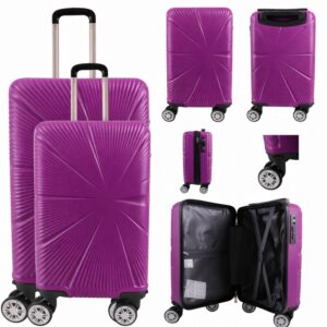 T-HC-US-1629 DARK PURPLE SET OF 2 RYAN AIR, ALSO OVERHEAD CABIN-