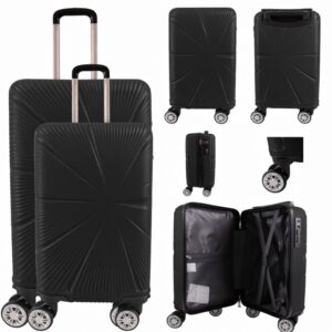 T-HC-US-1629 BLACK SET OF 2 RYAN AIR UNDERSEAT AND 20" CABIN-SIZ