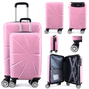 T-HC-US-1629 PINK SET OF 2 RYAN AIR UNDERSEAT AND 20" CABIN-SIZE
