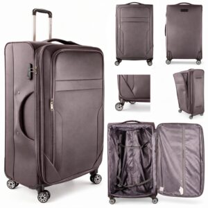 T-SC-03 D.GREY 32'' TRAVEL TROLLEY SUITCASE