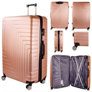 T-HC-10 ROSE GOLD 32'' TRAVEL TROLLEY SUITCASE
