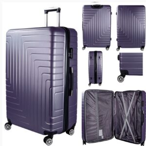 T-HC-10 NAVY 32'' TRAVEL TROLLEY SUITCASE