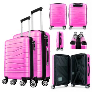 T-HC-US-1626 PINK SET OF 2 RYAN AIR, ALSO OVERHEAD CABIN-SIZED TR