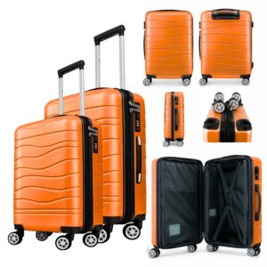 T-HC-US-1626 ORANGE SET OF 2 RYAN AIR, ALSO OVERHEAD CABIN-SIZED