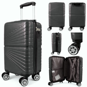 T-HC-US-1611 BLACK RYAN AIR UNDERSEAT CABIN-SIZED TROLLEY SUITCA