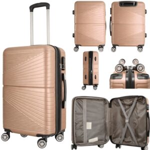 T-HC-CABIN-2012 ROSE GOLD TRAVEL TROLLEY
