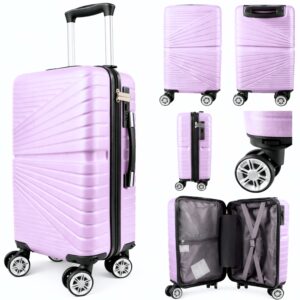 T-HC-US-1811 PURPLE EASYJET TRAVEL CABIN TROLLEY SUITCASE