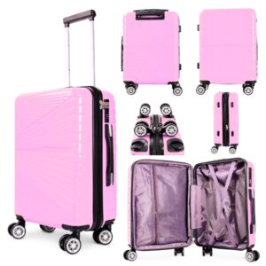 T-HC-US-1811 PINK UNDERSEAT CABIN-SIZE EASYJET SUITCASE