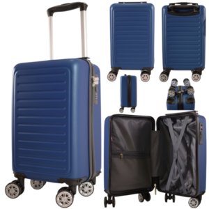 T-HC-US-1615 NAVY UNDER-SEAT CABIN-SIZE TRAVEL TROLLEY