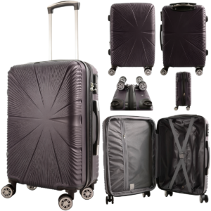 T-HC-CABIN-2029 BLACK CABIN-SIZE TRAVEL TROLLEY