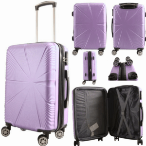 T-HC-CABIN-2029 PURPLE CABIN-SIZE TRAVEL TROLLEY