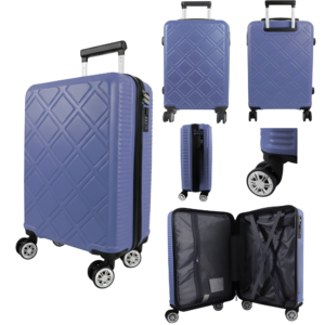 T-HC-US-1630 NAVY 15.7'' UNDER-SEAT CABIN-SIZE RYAN AIR TROLLEY