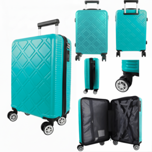 T-HC-US-1630 TEAL 15.7'' UNDERSEAT CABIN-SIZE RYAN AIR TROLLEY