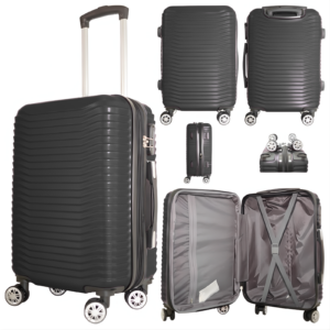 T-HC-CABIN-2026 BLACK TRAVEL TROLLEY