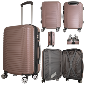 T-HC-CABIN-2026 ROSE GOLD TRAVEL TROLLEY