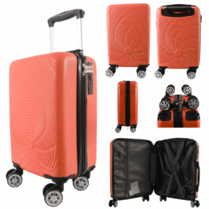 T-HC-US-1633 ORANGE RYAN AIR CABIN-SIZED TROLLEY SUITCASE