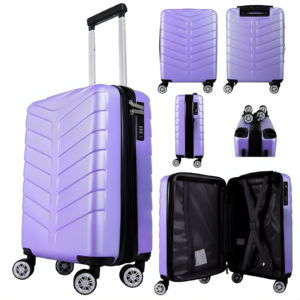 T-HC-US-1626 PURPLE RYANAIR UNDERSEAT CABIN-CASE TRAVEL TROLLEY