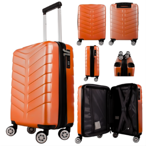T-HC-US-1626 ORANGE RYANAIR UNDERSEAT CABIN-CASE TRAVEL TROLLEY