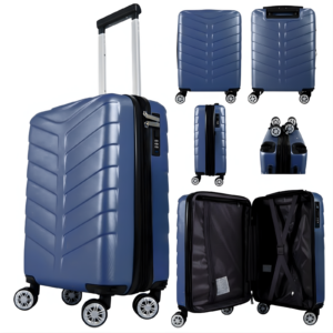 T-HC-US-1626 NAVY RYANAIR UNDERSEAT CABIN-CASE TRAVEL TROLLEY