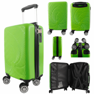 T-HC-US-1633 LIME GREEN RYAN AIR CABIN-SIZED TROLLEY SUITCASE