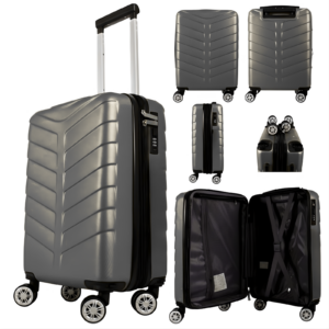 T-HC-US-1626 DARK GREY RYANAIR UNDERSEAT CABIN-CASE TROLLYE