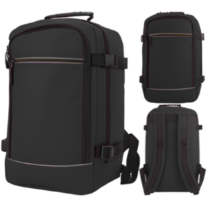 BP-R-T-120 BLACK RYANAIR UNDERSEAT CABIN-FRIENDLY RUCKSACK