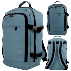 BP-120 PEACOCK BLUE RYANAIR UNDERSEAT CABIN RUCKSACK W/MULTI ZIP